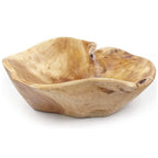 Natural Solid Wood Fruit Bowl – Rustic Elegance for Every Table-Tableware & Serveware-Unique Casa-Large (20-24cm)-Unique Casa