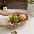 Natural Solid Wood Fruit Bowl – Rustic Elegance for Every Table-Tableware & Serveware-Unique Casa-Unique Casa
