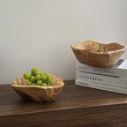 Natural Solid Wood Fruit Bowl – Rustic Elegance for Every Table-Tableware & Serveware-Unique Casa-Unique Casa