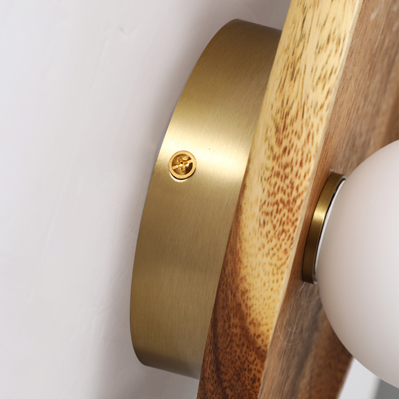 Natural Wood Wall Sconce Lighting – Rustic LED Wall Lamp for Home Decor 8