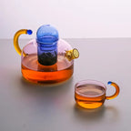 Neo Tokyo Tea Set – Neon-Inspired Teapot and Cup Set for Tea Lovers 3