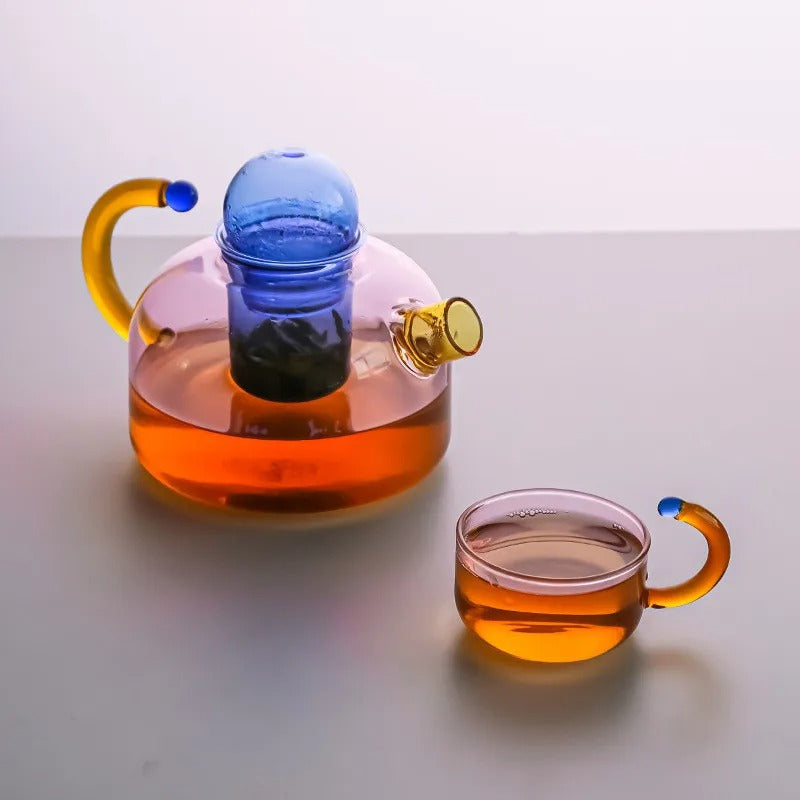 Neo Tokyo Tea Set – Neon-Inspired Teapot and Cup Set for Tea Lovers 3