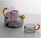 Neo Tokyo Tea Set – Neon-Inspired Teapot and Cup Set for Tea Lovers 4