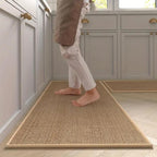 Non-Slip Anti-Fatigue Kitchen Mat Set - Classic Design for Comfort 0