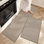 Non-Slip Anti-Fatigue Kitchen Mat Set - Classic Design for Comfort 1