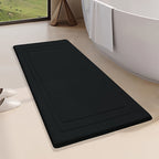 Non-Slip Bath Mat with Soft Memory Foam – Geometric Bathroom Rug for Comfort 10