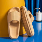Non-Slip Slippers with Thick Cushion Sole – Lightweight Indoor and Outdoor Comfort Slides-Slippers-Unique Casa-Unique Casa