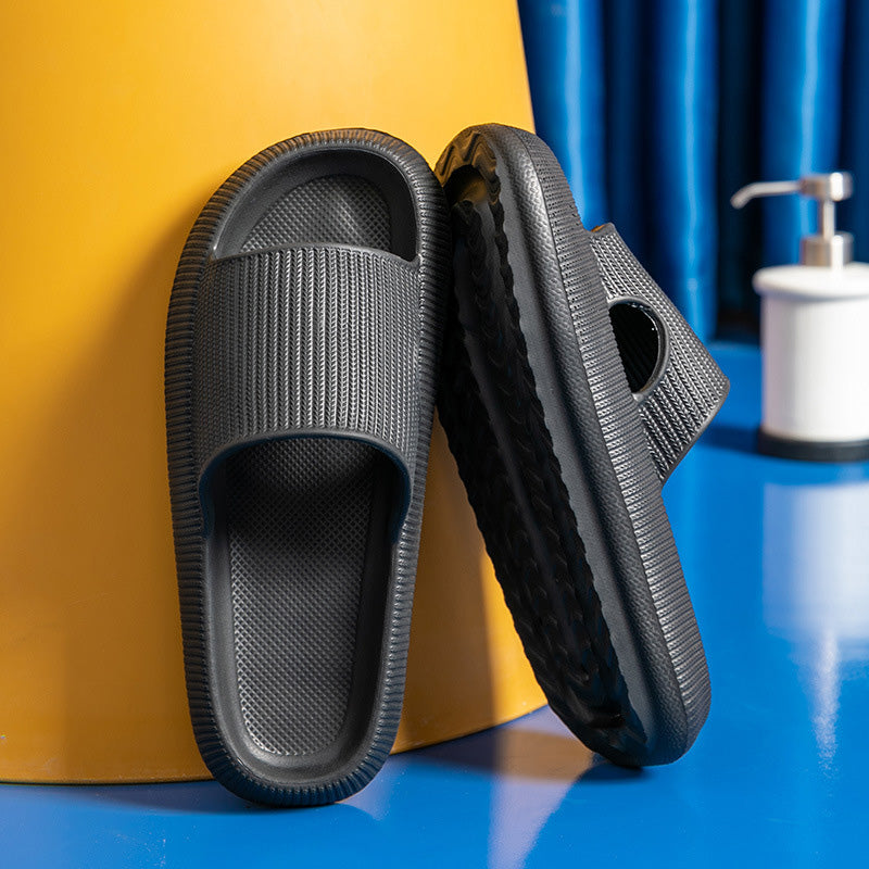Non-Slip Slippers with Thick Cushion Sole – Lightweight Indoor and Outdoor Comfort Slides-Slippers-Unique Casa-Unique Casa