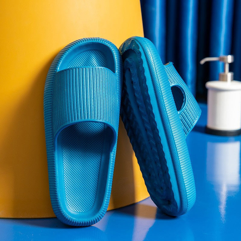 Non-Slip Slippers with Thick Cushion Sole – Lightweight Indoor and Outdoor Comfort Slides-Slippers-Unique Casa-Unique Casa