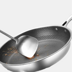Non-Stick Stainless Steel Frying Pan – Professional Cooking Pan for All Stoves-Cookware-Unique Casa-Unique Casa