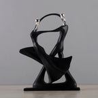 Nordic Abstract Dancing Couple Sculpture – Elegant Home Decor for Art Lovers 2