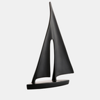 Nordic Abstract Sailboat Sculpture – Unique Nautical Decor for Home and Office 6