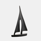 Nordic Abstract Sailboat Sculpture – Unique Nautical Decor for Home and Office 3
