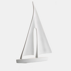 Nordic Abstract Sailboat Sculpture – Unique Nautical Decor for Home and Office 5