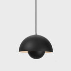 Nordic Pendant Light with Semicircle Dome – Stylish Lighting for Home 9