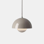 Nordic Pendant Light with Semicircle Dome – Stylish Lighting for Home 0
