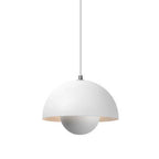 Nordic Pendant Light with Semicircle Dome – Stylish Lighting for Home 12