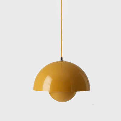Nordic Pendant Light with Semicircle Dome – Stylish Lighting for Home 13