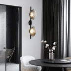 Nordic Round Wall Light – Elegant Glass Sconce for Hallways and Bedrooms 4