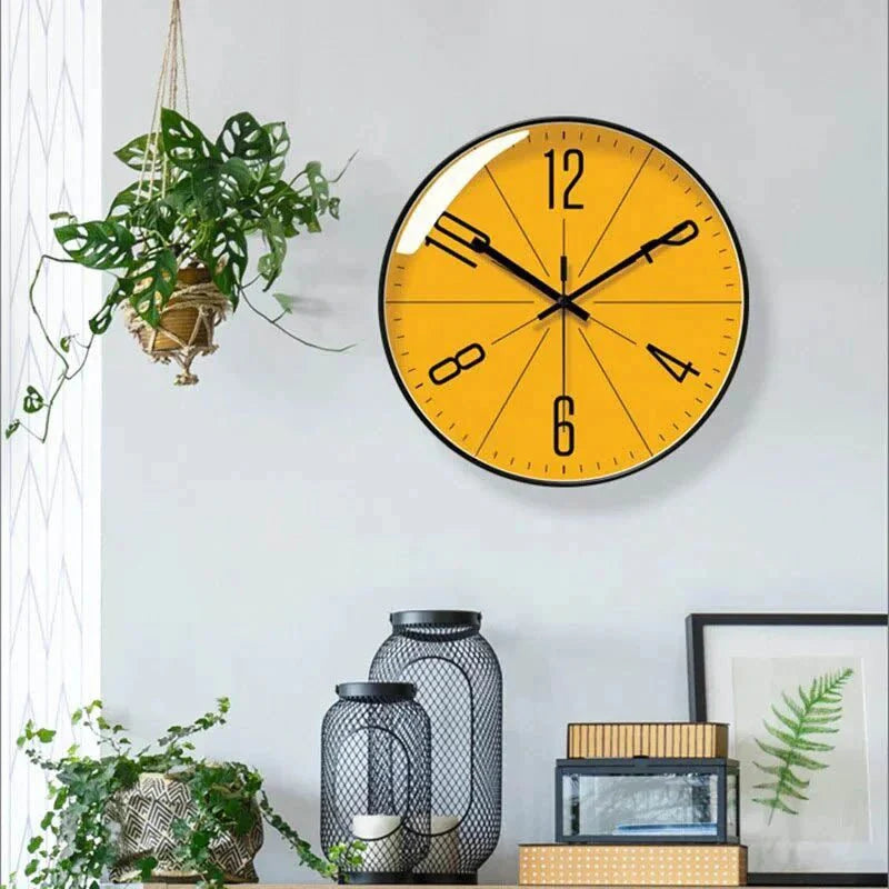Nordic Wall Clock – Minimalist Design Clock for Home and Office-Wall Clocks-Unique Casa-Unique Casa
