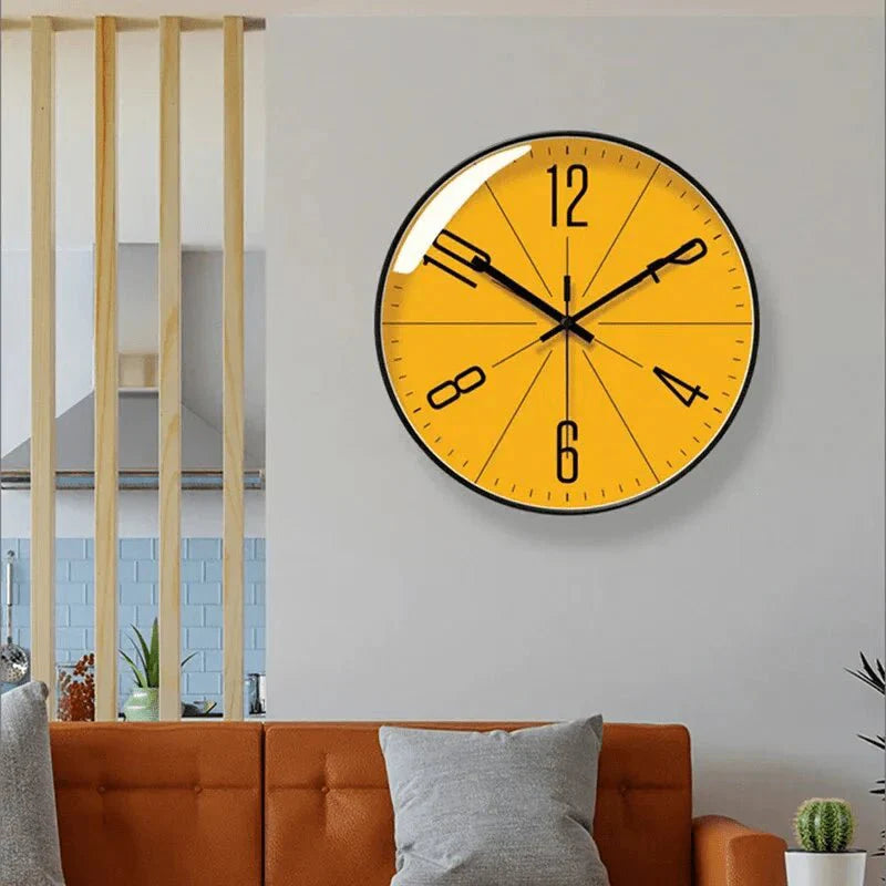 Nordic Wall Clock – Minimalist Design Clock for Home and Office-Wall Clocks-Unique Casa-Unique Casa