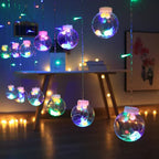 Outdoor Fairy String Lights Wreath – Waterproof LED Garden Decor 0
