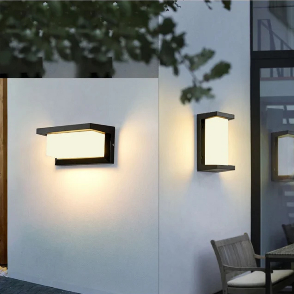 Outdoor Motion Sensor Wall Light – Energy-Efficient LED Garden Lamp 1