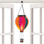 Outdoor Solar Lantern – Hot Air Balloon Design for Garden Illumination 1
