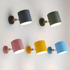 Pastel Adjustable Wall Sconce Light – Scandinavian Style Wall Lamp for Living Room 1