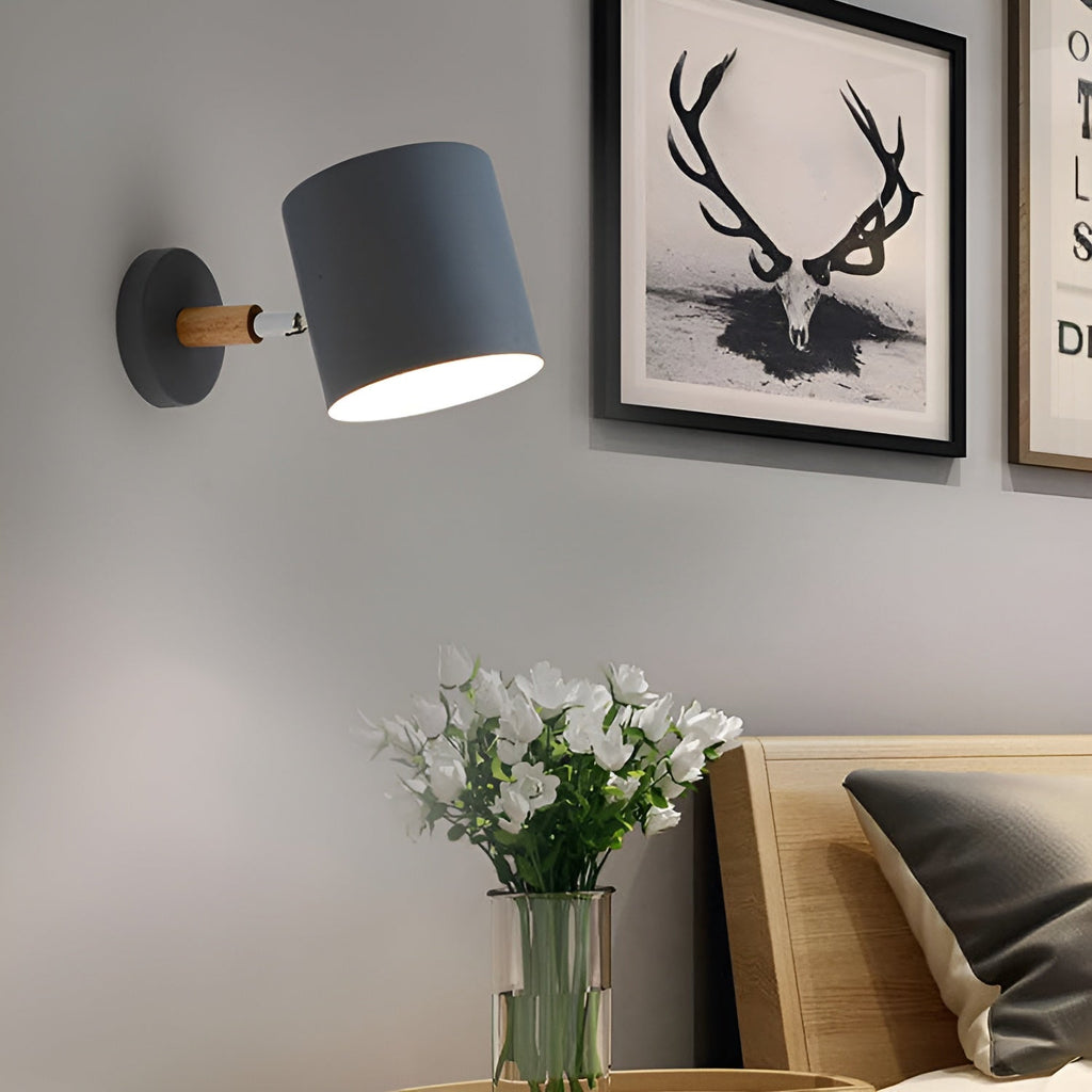 Pastel Adjustable Wall Sconce Light – Scandinavian Style Wall Lamp for Living Room 3