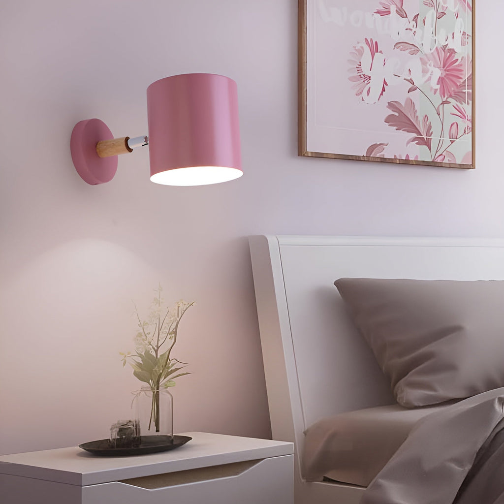 Pastel Adjustable Wall Sconce Light – Scandinavian Style Wall Lamp for Living Room 5