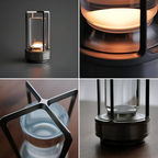 Modern Waterproof Portable Table Lamp – LED Light for Indoors & Outdoors
