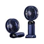 Portable Handheld Fan – Stylish, Rechargeable Cooling with Adjustable Wind Speeds-Fans-Unique Casa-Unique Casa