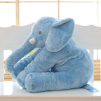Plush Elephant Cuddly Cushion – Soft Toy Pillow for Babies and Toddlers-Children Toys & Accessoires-Unique Casa-Blue-40 cm-Unique Casa