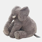 Plush Elephant Cuddly Cushion – Soft Toy Pillow for Babies and Toddlers-Children Toys & Accessoires-Unique Casa-Grey-40 cm-Unique Casa