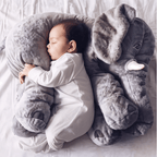 Plush Elephant Cuddly Cushion – Soft Toy Pillow for Babies and Toddlers-Children Toys & Accessoires-Unique Casa-Unique Casa