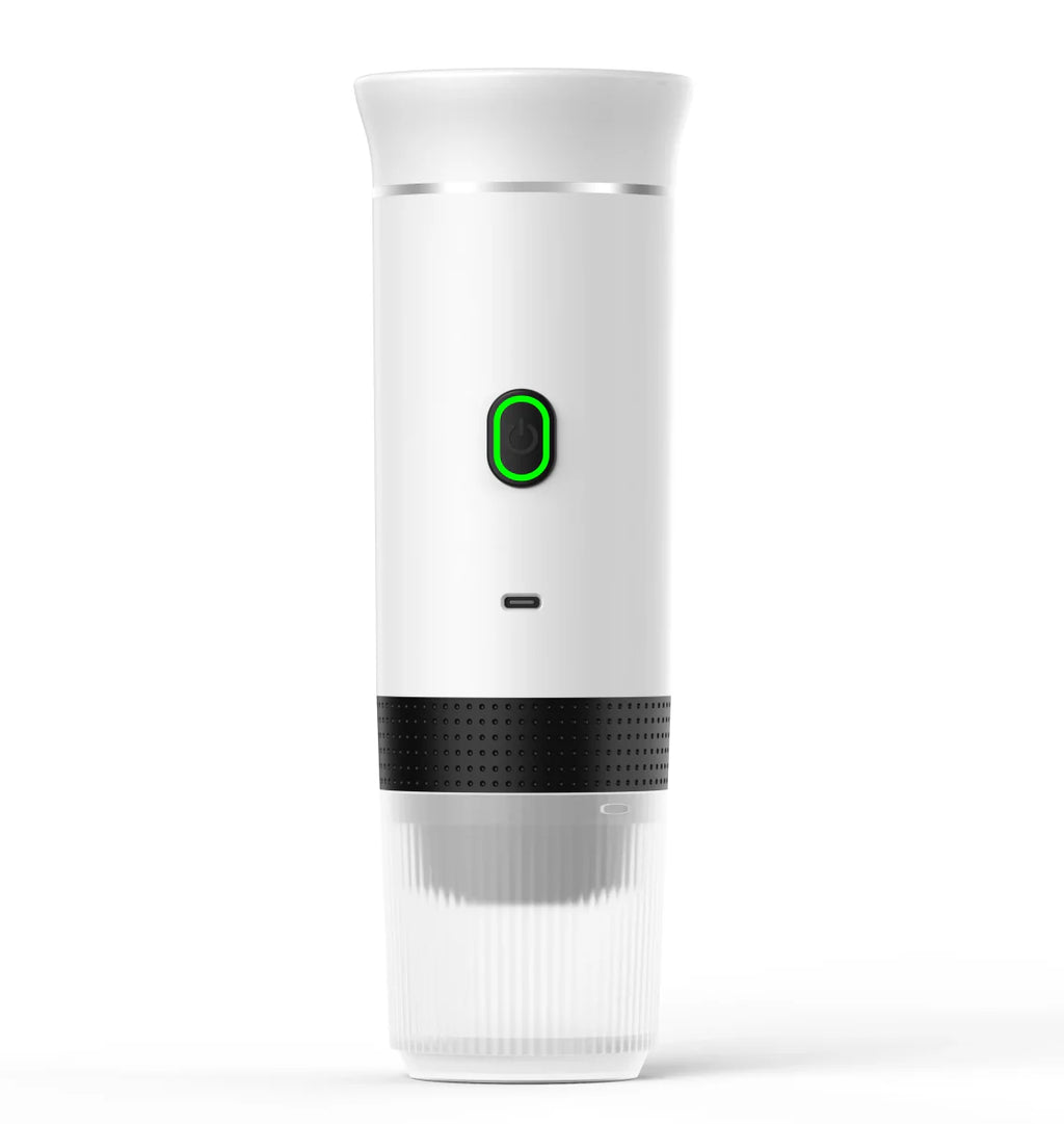 Portable Coffee Machine for Camping – 3-in-1 Travel Espresso and Ground Coffee Maker-Coffee & Tea-Unique Casa-White-Unique Casa