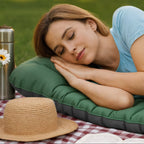 Portable Inflatable Camping Mattress with Built-in Pump – Lightweight Air Bed 6