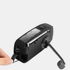 Portable Multi-Function Emergency Wind-Up Radio – Hand Crank Power Bank and Flashlight-Wind-Up Radio-Unique Casa-Unique Casa
