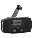 Portable Multi-Function Emergency Wind-Up Radio – Hand Crank Power Bank and Flashlight-Wind-Up Radio-Unique Casa-Unique Casa