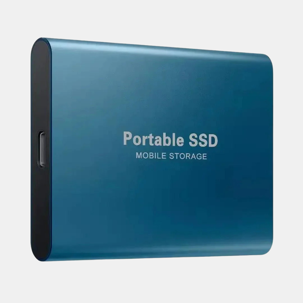 Portable SSD Mobile Storage – Compact, Fast & Reliable-Unique Casa-Blue-Unique Casa
