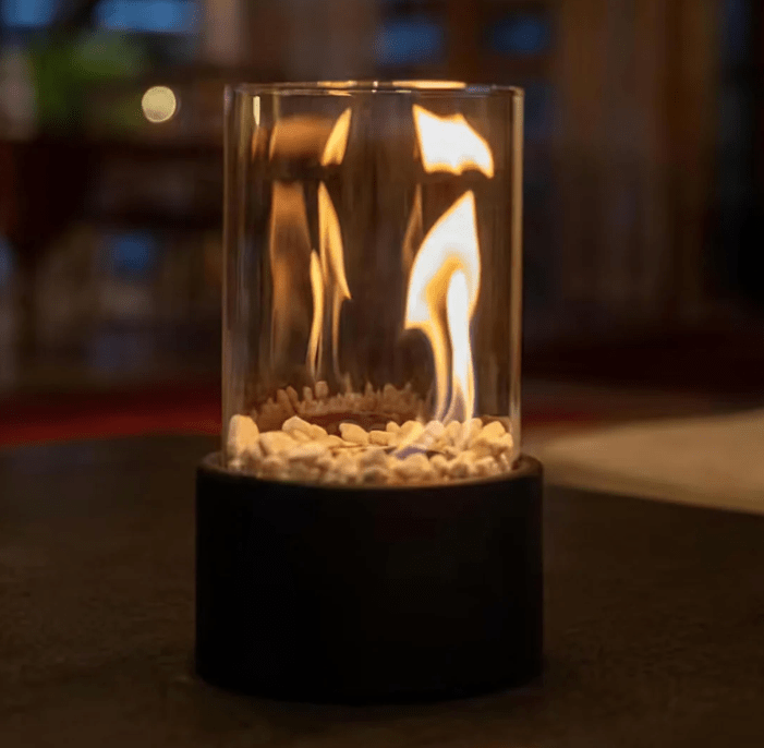 Portable Tabletop Fire Pit – Smokeless Cylinder for Indoor & Outdoor Use 4