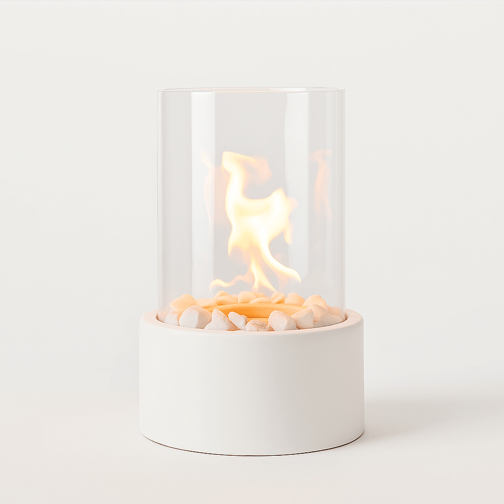 Portable Tabletop Fire Pit – Smokeless Cylinder for Indoor & Outdoor Use 1