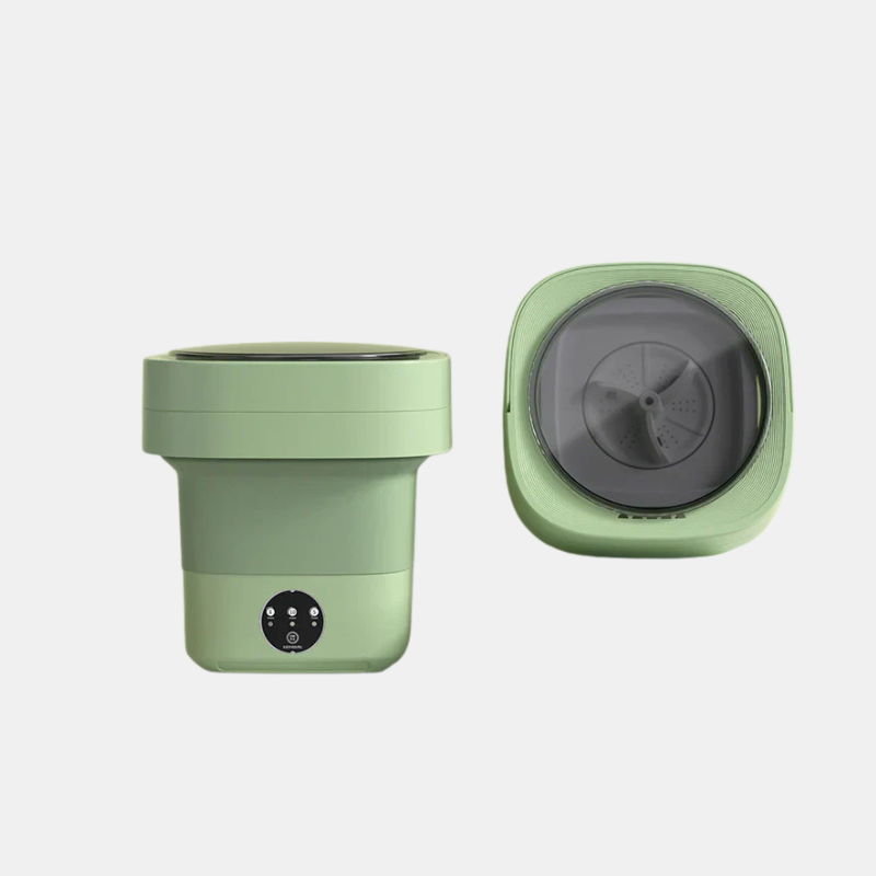 Portable Washing Machine Foldable & Compact Laundry Solution-Washing machine-Unique Casa-Green-6L-Unique Casa