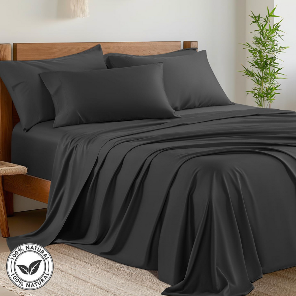 Premium Bamboo Cooling Bedsheets – Soft, Breathable And Eco-Friendly Sleep Set