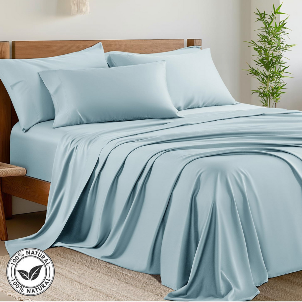 Premium Bamboo Cooling Bedsheets – Soft, Breathable And Eco-Friendly Sleep Set