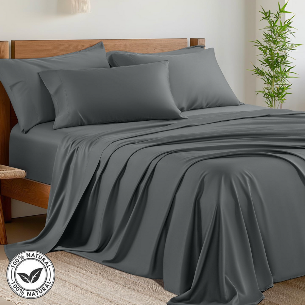 Premium Bamboo Cooling Bedsheets – Soft, Breathable And Eco-Friendly Sleep Set