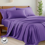 Premium Bamboo Cooling Bedsheets – Soft, Breathable And Eco-Friendly Sleep Set
