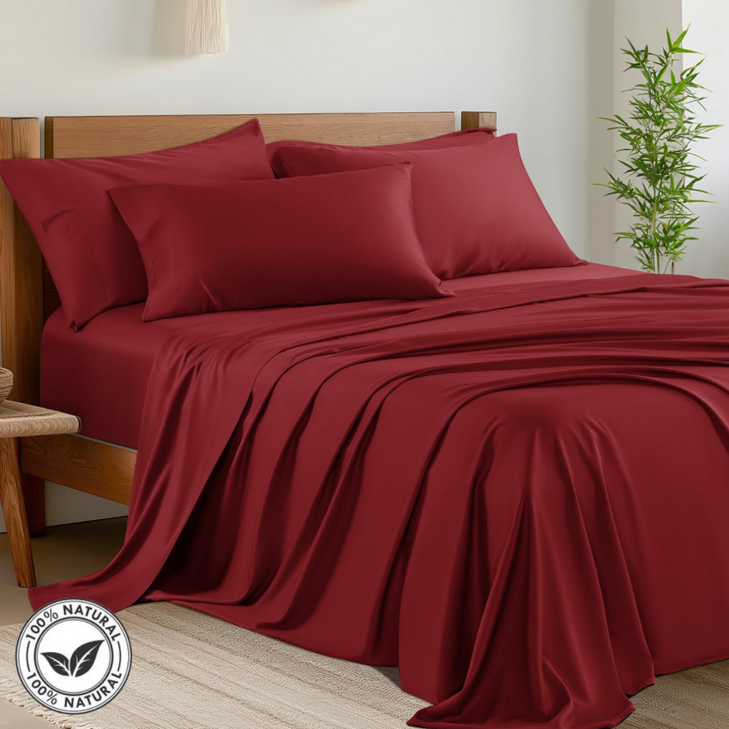 Premium Bamboo Cooling Bedsheets – Soft, Breathable And Eco-Friendly Sleep Set