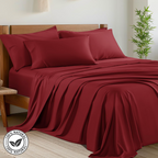 Premium Bamboo Cooling Bedsheets – Soft, Breathable And Eco-Friendly Sleep Set